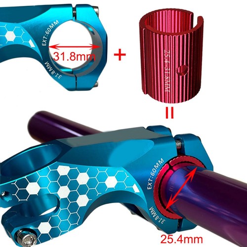 Bicycle handlebar conversion piece aluminum alloy stem gasket reducer sleeve - Picture 16 of 52