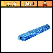 Heavy Duty EVA Foam Roller - Half Round, 6" x 36" for Muscle Recovery Fitness