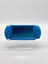 Sony PlayStation Portable PSP-3000 Video Game Handheld Console Vibrant Blue