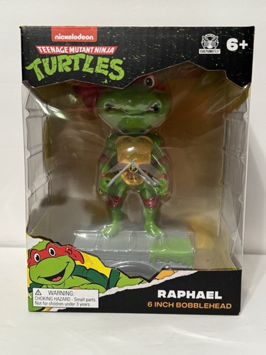 Teenage Mutant Ninja Turtles Raphael 6 Inch Bobblehead by CultureFly - TMNT