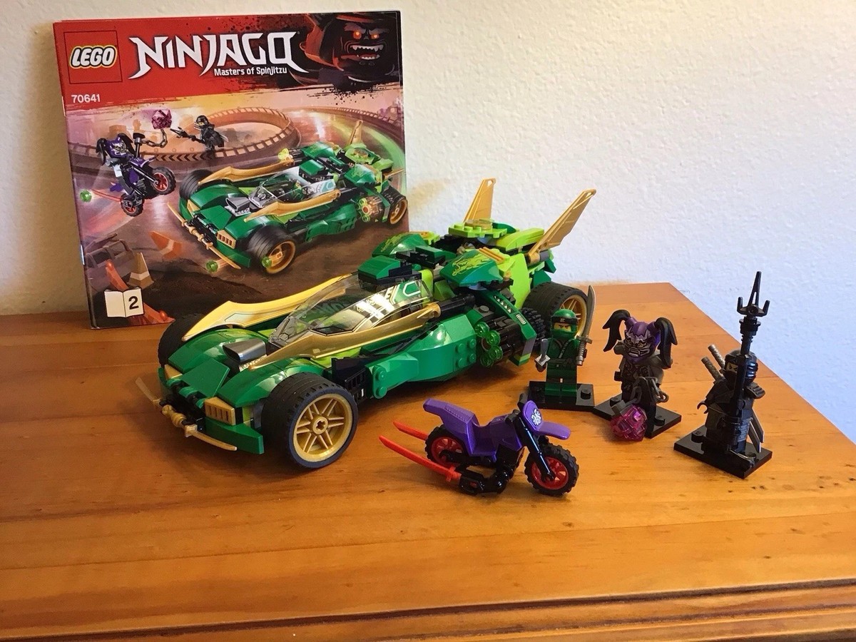 Lego Ninja Nightcrawler 70641 Ninjago 100% Complete Set no Box