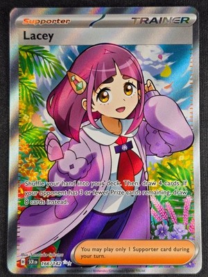 Pokemon - Lacey 166/142 - Sv07: Stellar Crown - Englisch - Near Mint