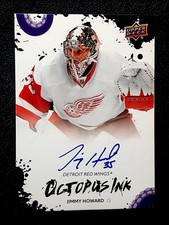 JIMMY HOWARD 2025-26 UD DETROIT RED WINGS CENTENNIAL OCTOPUS INK #OI-JH    036