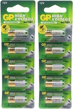 A23 12V Alkaline 23-A replacement battery 23AE GP - 10 Pack