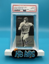 2023 Topps Heritage 1974 Deckle Edge Baseball Minis Bobby Witt Jr. #DE24 PSA 10