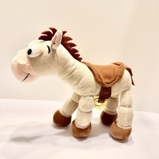 Disney Pixar Toy Story Woody  s Poseable Galloping Horse Bullseye 12" cloth H12