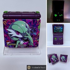 Game Boy Advance SP IPS V5 OSD 15 Brightness Lvls Color Modes - Gardevoir Ed.