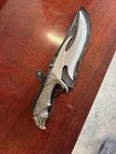 Fantasy Fixed Blade Knife Ornate Eagle Handle Decorative Blade Sheath Included — photo 1