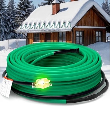 New 110ft HEATIT PIPE PROTECTION 120V Self Regulating Pipe Heating Cable