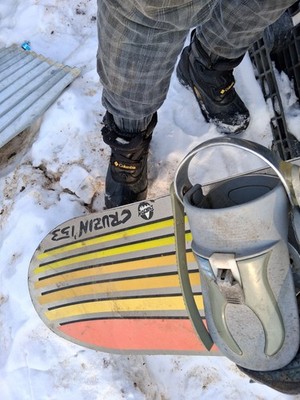1995 Burton Snowboards Jeff Brushie Crusin 153 Snowboard