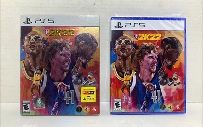 NBA 2K22 75th Anniversary - Sony PlayStation 5 Brand New Sealed W/ Slipcover