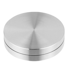 1Pcs Multifunctional Silver Aluminum Alloy Turntable Bearing Base