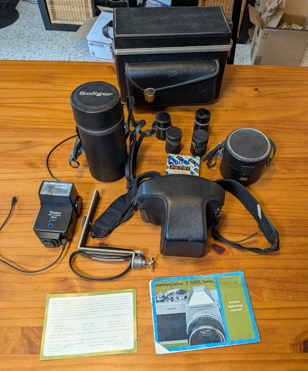 Mamiya Sekor 500 In Film Cameras for sale - eBay