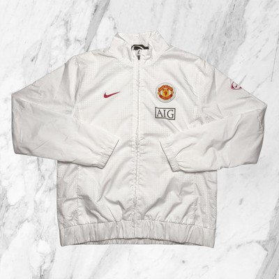 NIKE Vintage Manchester United AIG Felpa Zip Uomo Eccellente