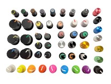 je 1St. oder 4St. Drehknopf für Potentiometer  6mm T18, D-Schaft, Doepfer A-100