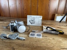 FujiFilm FinePix S3000 3.1MP Digital Camera w/SD Cards, Cables, Manuals - Tested