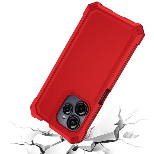 For BLU View Speed Ultra 5G Case 2 Layer Protection Corners TPU Bumper Cover - Picture 32 of 38