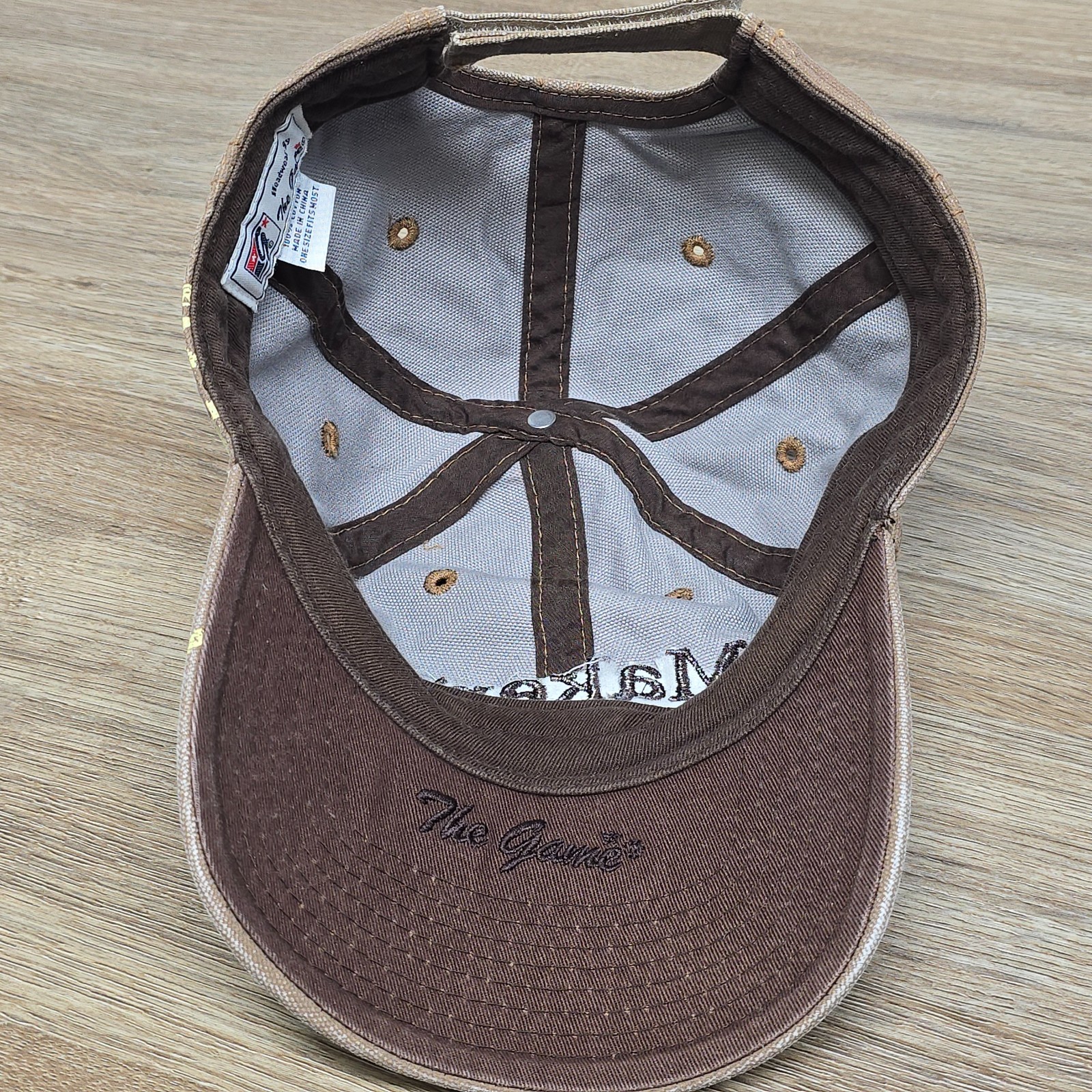 Maker's Mark Hat Bourbon The Game Adjustable Unst… - image 10