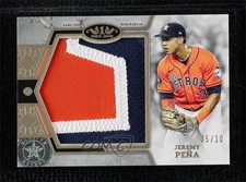 2024 Topps Tier One Prodigious 5/10 Jeremy Pena Peña #PPR-JP Patch 1gs7