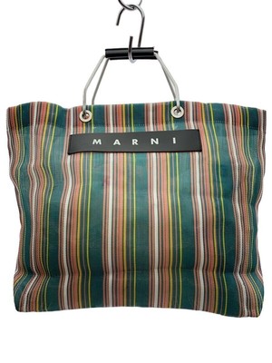 新品　MARNI MARKET STRIPE BAG MARNI MARKET TOTE BAG STRIPE -- MULTICOLOR Used | eBay