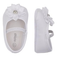 Ballerinas MäDchen Chicco, Weiß, GrößE 24, Babyschuhe, Modell-Nr. 12345