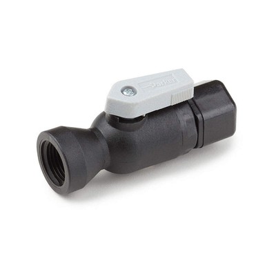 PARKER FTPPB8VFC6 Manual 2-Way Ball Valve,Comp,Polypro 792RM9