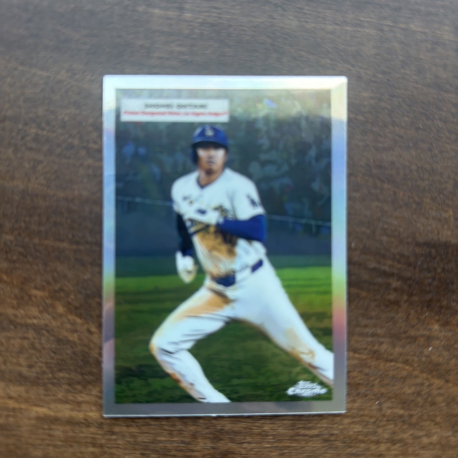 2025 Topps Chrome Platinum Shohei Ohtani - Koufax 1955 Topps Doubleheader 55DH-1