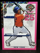 Panini 2025 Prospect Edition Mitch Voit Pink Parallel #20 New York Mets /79