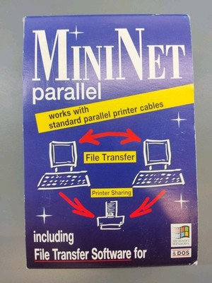 DataBeam Paralleles Mini-Netz System   File Transfer & Printer Sharing (NEU/OVP)