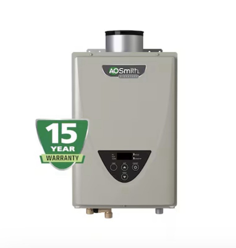 A.O. SMITH Tankless Water Heater - INDOOR ATI-310C - 190,000 BTU - Ultra-Low NOx