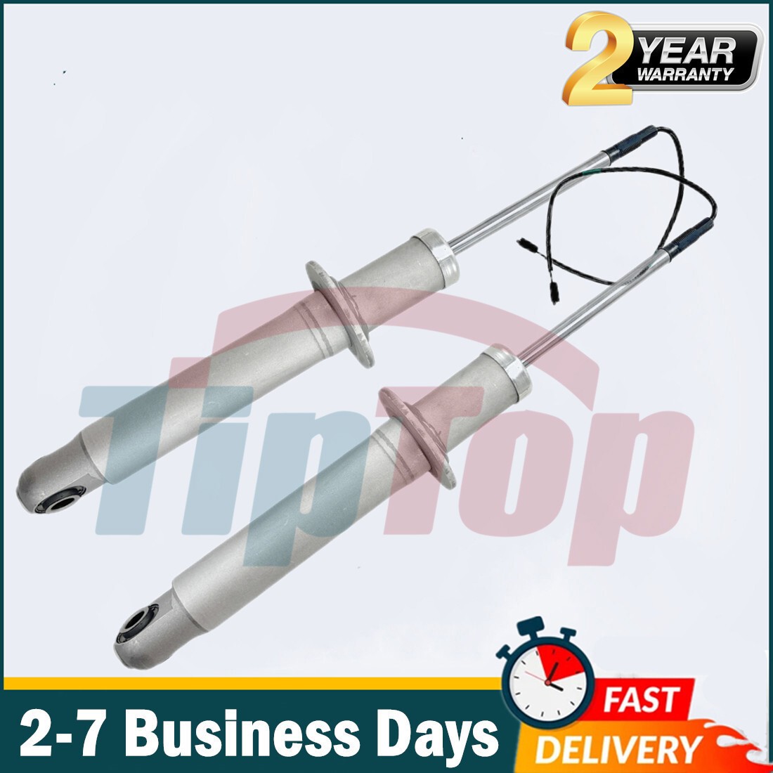 Pair Rear Shock Absorbers Struts 286946 For Maserati GranTurismo Sport MC 13-18