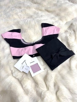 CHANEL ピンク黒 キャミソール 36 m50097283521_1.jpg?1753761655