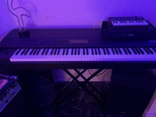 Korg 01/W Pro x 88 Synthesizer Vintage Music Workstation Keyboard Used Tested