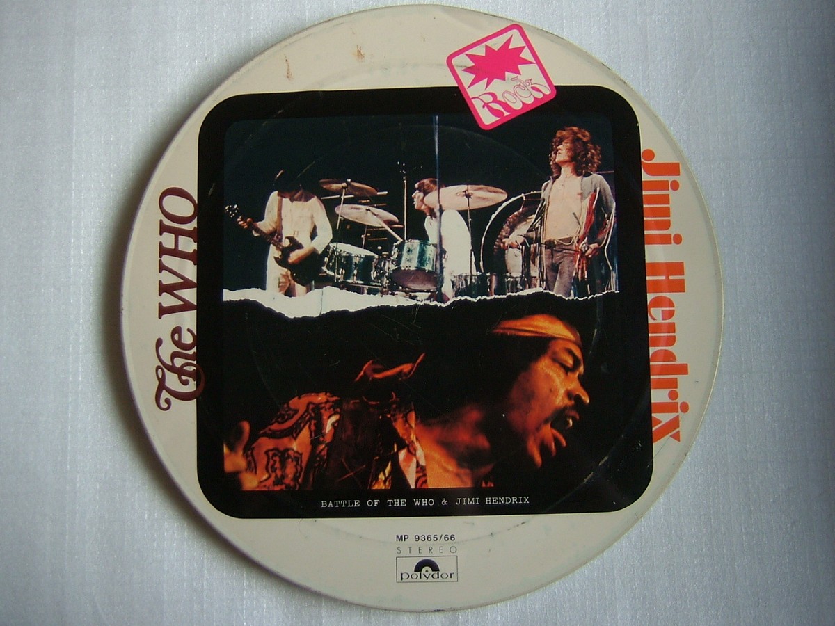 【超貴重】 缶battle of the who & jimi hendrix Who/Jimi Hendrix – Battle of the Who and Jimi Hendrix 1971