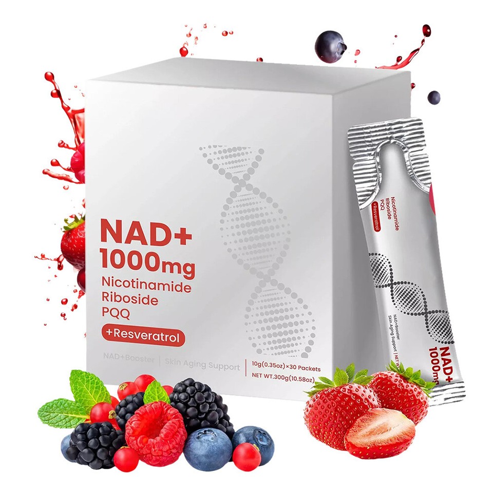 NR1000 NAD+ Mélange En Boisson Saveur Baies - Anti-âge Et énergie - Lot De 1 à 3