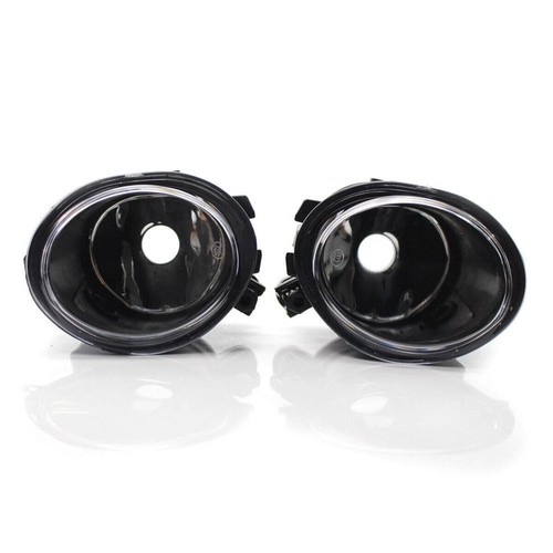 For BMW E46 323i 320i 325xi 330ci M3 2001-2006 Pair Bumper Fog Light Lamp Cover - Picture 2 of 7