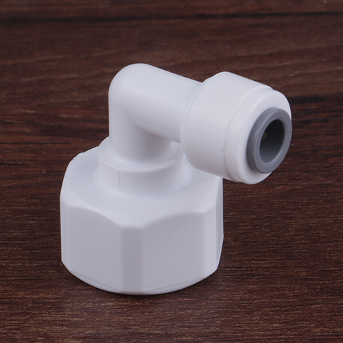 Push Fit Pipe Fittings Elbow 1/2" Female Adapter RO Unit Fridge Water Filter - Picture 2 of 12