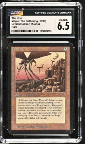 The Hive - Alpha - Rare - CGC 6.5 - 1993 MTG Magic Vintage Old School