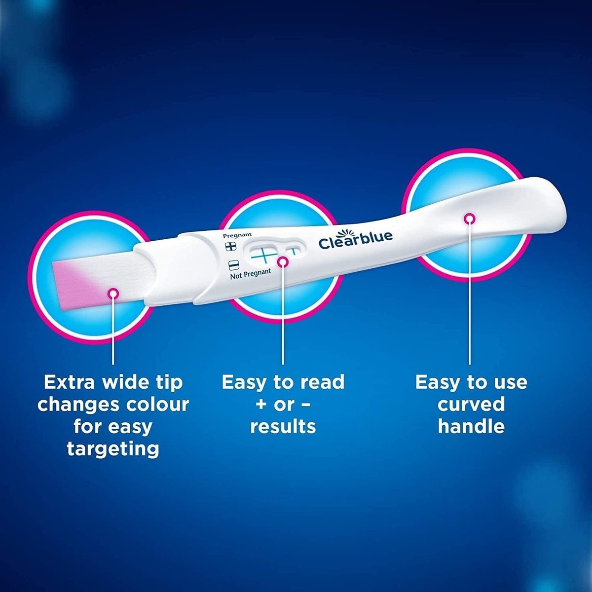 Clearblue Rapid Detection Pregnancy Test. Result As Fast As 1 Minute. 3 Tests | UK