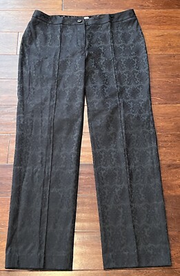 White House Black Market Women's 14 Textured Paisley Floral Print Dress Pants | eBay White House Black Market Women's 14 Textured Paisley Floral Print Dress Pants | eBay