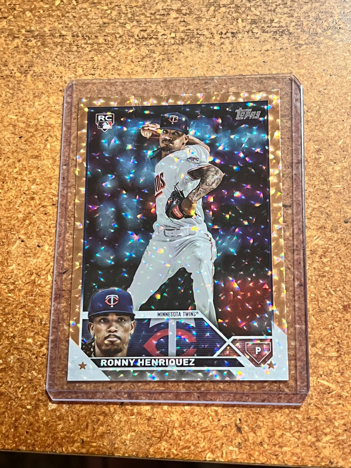 2023 Topps Baseball Orange Foil # 372 Ronny Henriquez RC 124/299