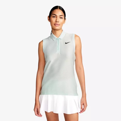 Nike Women's Dri-FIT Victory VNR Sleeveless Polo GOLF FD6708 $63.00 - 第 41/41 張圖片