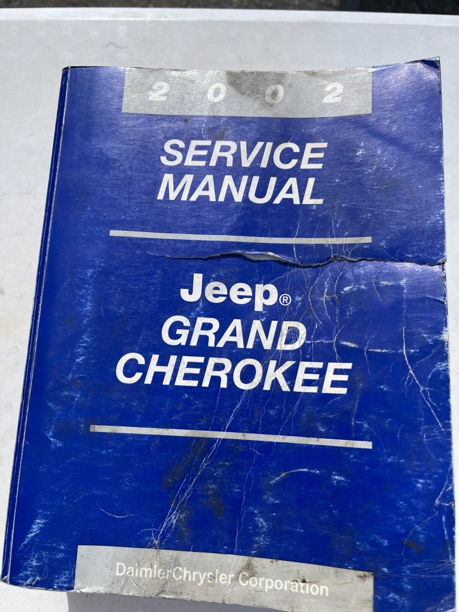 OEM 2002 Jeep Grand Cherokee Factory Shop Service and All