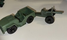 Vintage TIM-MEE, Aurora, Illinois U.S. Army Jeep W/Howitzer USA