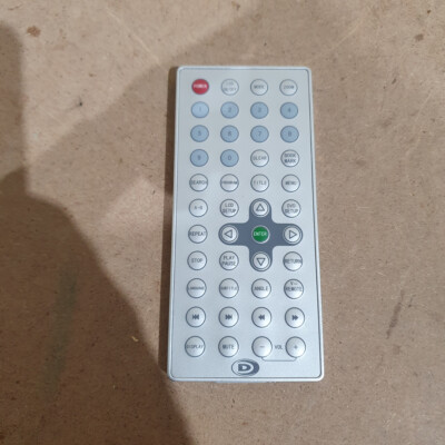 Durabrand Silber Kabelloser Tragbarer DVD Player Fernbedienung für DVDP107T