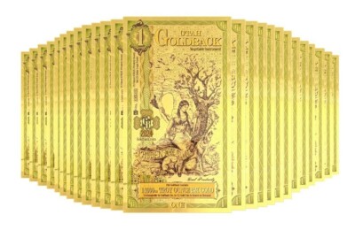 ゴールドバックス 1/1000トロイオンス 24K コレクション 1 Utah Goldback Gold Note 24K .999 Fine 1/1000 oz Gold Bullion Bar