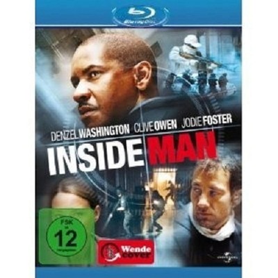 INSIDE MAN - BLU-RAY NEUWARE DENZEL WASHINGTON,CLIVE OWEN,JODIE FOSTER