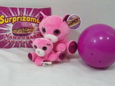  Surprizamals Plush Mamma Joelyn  Baby Rylee Pink Kitty Cats ULTRA RARE