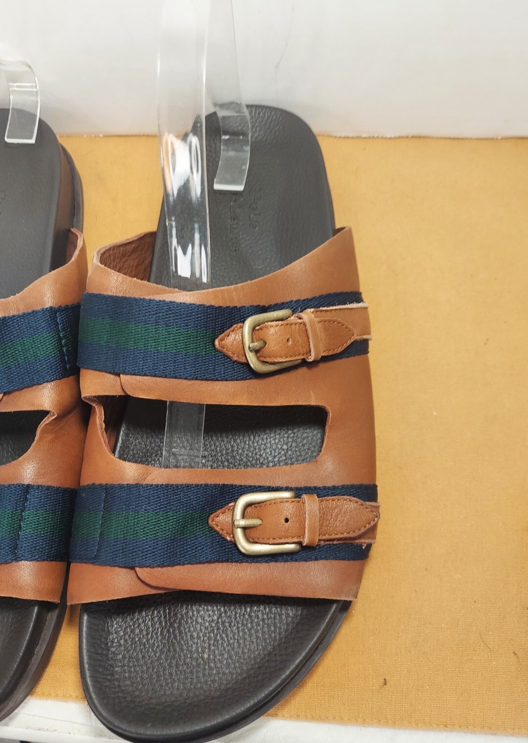 polo ralph lauren Roche Leather Mens Sandals Size 13 D Gem