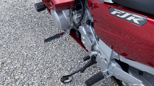 Yamaha FJR1300 Mounting Plates and Folding Highway Pegs, Chrome Finish - Kit - Picture 7 of 10